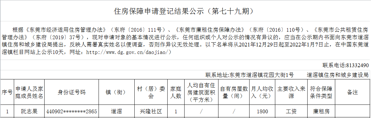 （第79期）  住房保障申請(qǐng)登記結(jié)果公示 (本籍）.png
