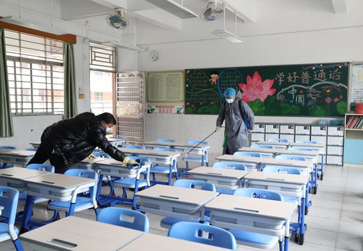 開學在即 長安一小做足準備工作_結果.jpg