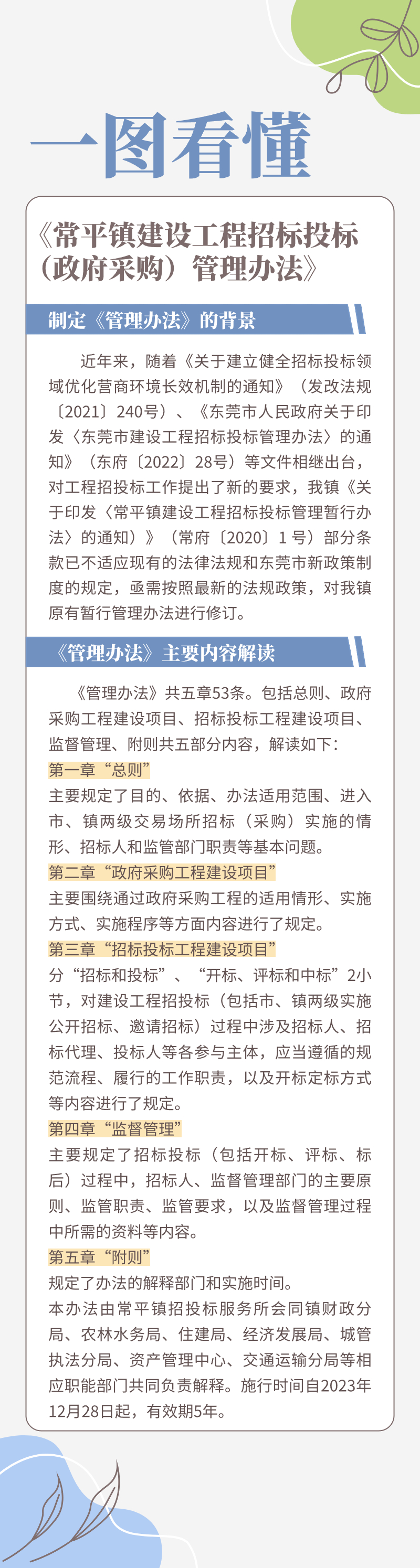 一圖看懂-《常平鎮(zhèn)建設(shè)工程招標(biāo)投標(biāo)（政府采購(gòu)）管理辦法》.jpg