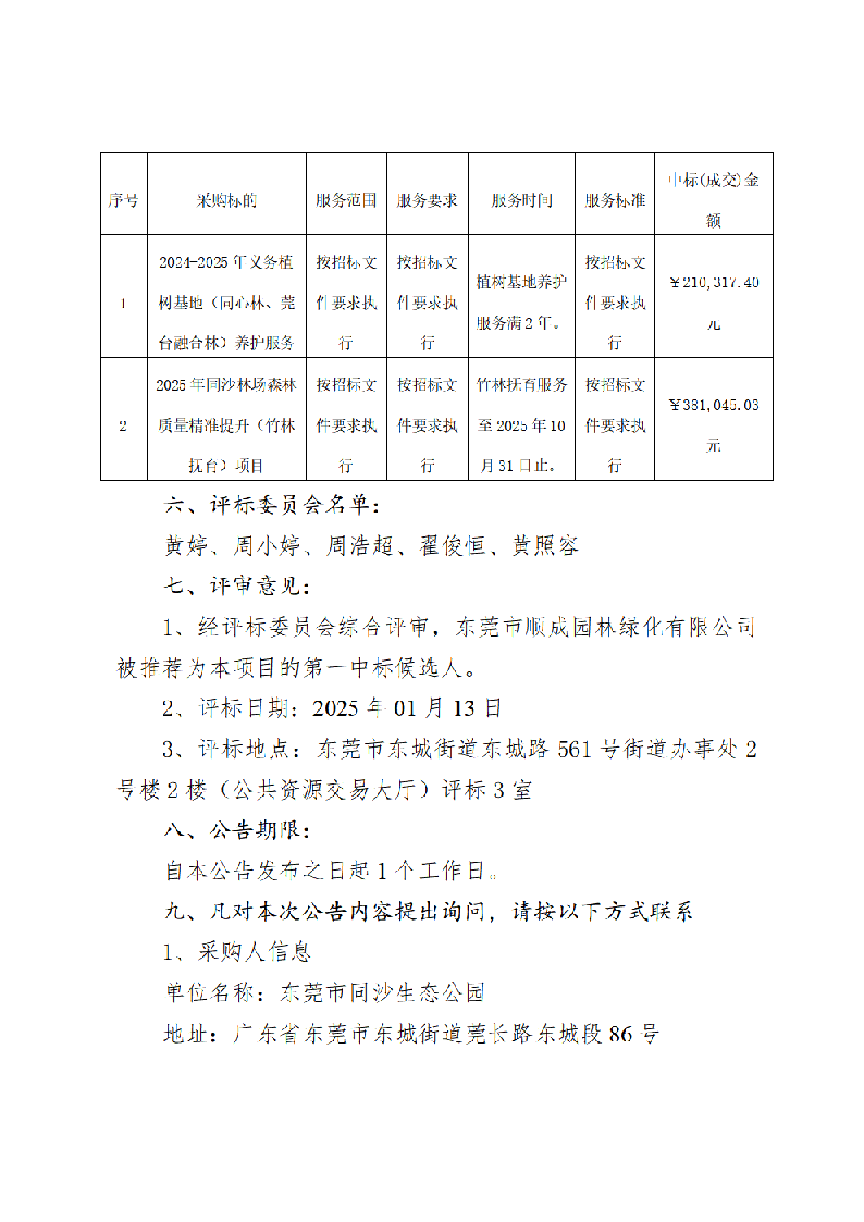 2024-2025年義務(wù)植樹基地（同心林、莞臺(tái)融合林）養(yǎng)護(hù)及2025年同沙林場(chǎng)森林質(zhì)量精準(zhǔn)提升（竹林撫育）服務(wù)采購項(xiàng)目中標(biāo)（成交）結(jié)果公告_頁面_2.png